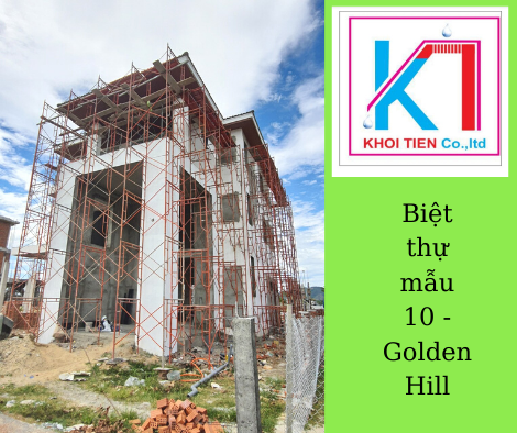 Biệt thự mẫu 10 - Công trình: Golden Hill